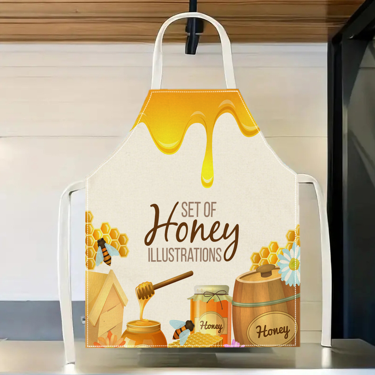 Home Cooking Ideas - Grembiule con disegno di ape, idea